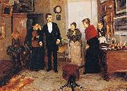 Vladimir Makovsky His First Suit Germany oil painting artist